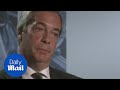 Nigel Farage stresses why he wants to leave the EU - Daily Mail