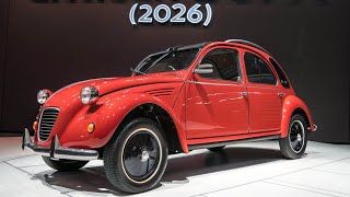 🚗⚡ The Citroën 2CV A (2026) – A Classic Reborn for the Future! 🔋🌿