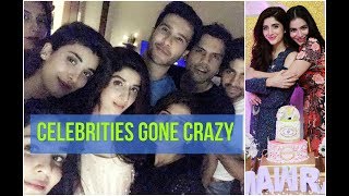 Celebrities Gone Crazy On Mawra Hocane Birthday Party Night