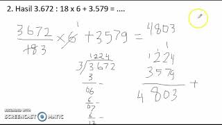 Pembahasan Soal Latihan Ujian Matematika Buku Ultra Paket 3 Nomor 1-8