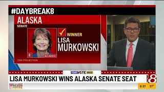 Lisa Murkowski wins Alaska senate seat