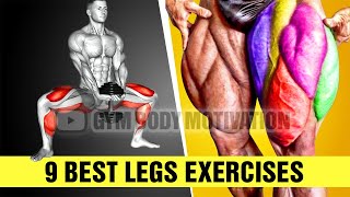 FULL LEG WORKOUT - 9 Exercises For Leg Growth