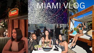 Miami Vlog| carbone, nikki beach, birthday celebration, bestie link up!!!!