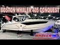 Best Luxury Fishing & Family Boat Ever?? Boston Whaler 405 Conquest Review (+ Pricing)