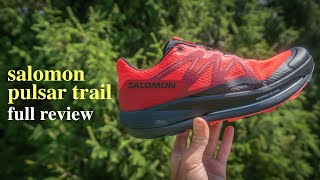 Salomon Pulsar Trail Shoe Review // Comfortable for Long Trail Days?