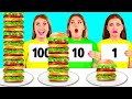 100 Schichten Nahrung Challenge | Lustige Food Challenges von BaRaFun