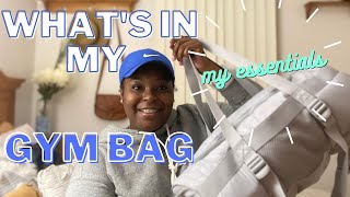 GYM BAG ESSENTIALS| What's In My Gym Bag 2020| PLUS SIZE EDITION