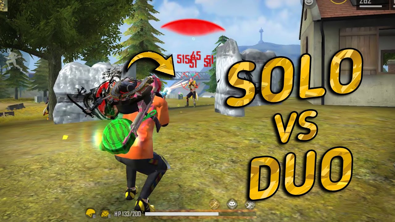 Solo Vs Duo Epic Match 17 Kills Full Gameplay - Garena Free Fire - YouTube