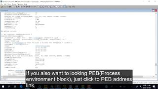 Windows Kernel Debugging with windbg - !process