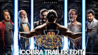 Cobra - Official Trailer Edit || Chiyaan Vikram || Srinidhi Shetty #cobra #cobratrailer #cobramovie