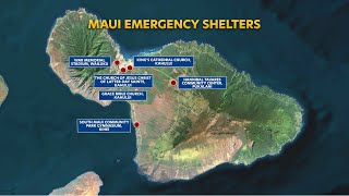 Day 7 of Lahaina fires: road access opens, shelters, water advisory