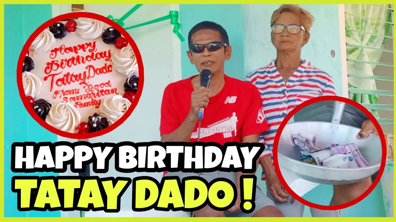 BIRTHDAY + RIBBON CUTTING SA BAHAY NI TATAY DADO | MUNTIK NA AKONG ...