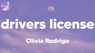 Olivia Rodrigo - drivers license (lyrics)