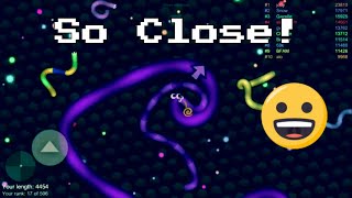 Slither.io 380,000 mobile highscore gameplay