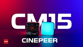 Introducing ZHIYUN CINEPEER CM15 | 15W RGB Pocket Light