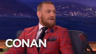 Conor McGregor Got His Start As A Plumber | CONAN on TBS