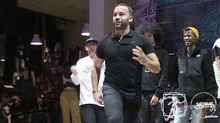 Popping solo by Bruce Ykanji at Juste Debout Stockholm 2020