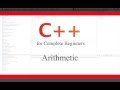 C++Tutorial for Beginners 38 - Arithmetic Operators