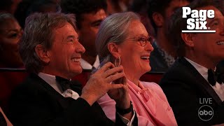 ‘Meryl Streep and Martin Short romance rumors heat up in the audience at Emmys 2024’