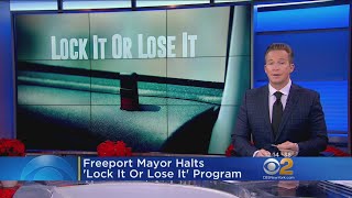 Freeport Mayor Halts 'Lock It Or Lose It' Program