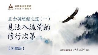 正念與超越之道(一) 見法入流前的修行次第【字幕版】__ 淨光法師開示