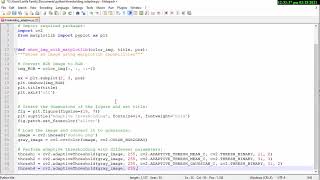 【PYTHON OPENCV】Adaptive thresholding