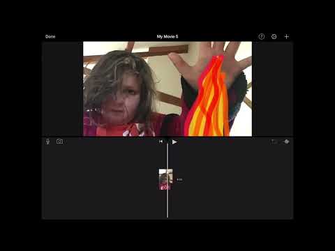 How do you add special effects to iMovie on iPad?