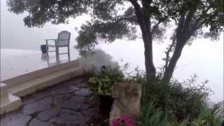 Partington Ridge Home in Big Sur, CA on Foggy Morning