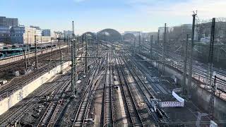 Dresden Hbf: Fahren und Bauen