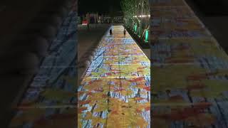 interactive floor software customize the different visual effects