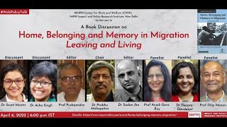 Book Discussion | Home, Belonging & Memory in Migration: Leaving & Living | Live Video