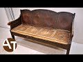 Obscenely filthy railway station bench restoration