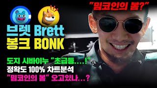 브렛 Brett 봉크 BONK [긴급] 도지, 시바이누 \