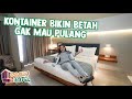 PENGINAPAN DALAM KONTAINER YANG SUPER COMFY, BIKIN GAK MAU PULANG | REVIEW HOTEL