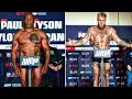 Jake Paul Vs Mike Tyson FIGHT WEIGH IN