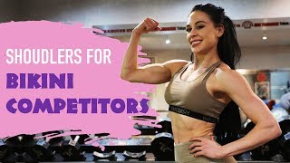 High Rep Shoulder workout for Bikini Competitors | Ashley Kaltwasser