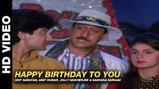 Happy Birthday To You Mr Pedro| Udit Narayan, Amit Kumar, Jolly Mukherjee & Sadhana Sargam