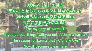 【スピリチュアルラジオ♪】カルマ（業）の謎③カルマになる本当の理由／今ここで明らかになるカルマの本質／悪いことをしても実は来世のカルマにはならないのです。残念。