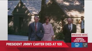 Jimmy Carter dies at 100 years old