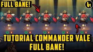 FULL BANE & FULL CLAUDE DALAM 1 MATCH ❗ TUTORIAL BERMAIN COMMANDER VALE ‼️