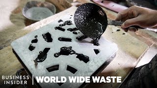 Handmade Tiles Made With Smog-Causing Black Carbon | World Wide Waste | Business Insider