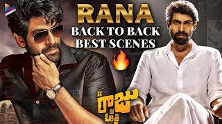 Rana Daggubati Back To Back Best Scenes | Nene Raju Nene Mantri Movie Scenes | Kajal Aggarwal