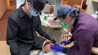 IV sedation treatment with restorative dentistry at Advanced Care Dentistry 1800Smiling.com