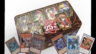 First Look at Konami's New GODLY Tins [Tin Of The Dueling Heroes Opening]