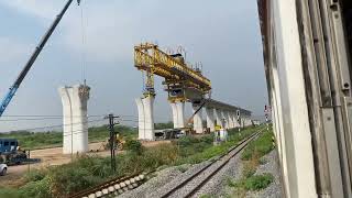 อัพเดททางยกระดับรถไฟความเร็วสูง ช่วงชุมทางหนองบัว - สระบุรี | เข้าใจผิดว่าเป็นรถไฟรางคู่