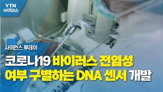 코로나19 바이러스 전염성 여부 구별하는 DNA 센서 개발 / YTN 사이언스