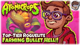 Top-Tier Farming Bullet Hell Roguelite! | Let's Try Atomicrops (2023) | 5 Days of Fury | #ad