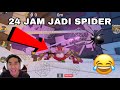 24 JAM JADI SPIDER 😂🕷 OBBY MELEKAT SANA SINI 🕸