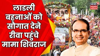 Rewa : CM Shivraj Singh Chouhan का मेगा रोड शो | Ladli Behna Yojana | MP Election | Latest news