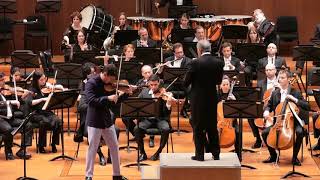 Charlie Siem with Israel Philharmonic Orchestra \u0026 Zubin Mehta   Bruch Violin Concerto 3rd Mov